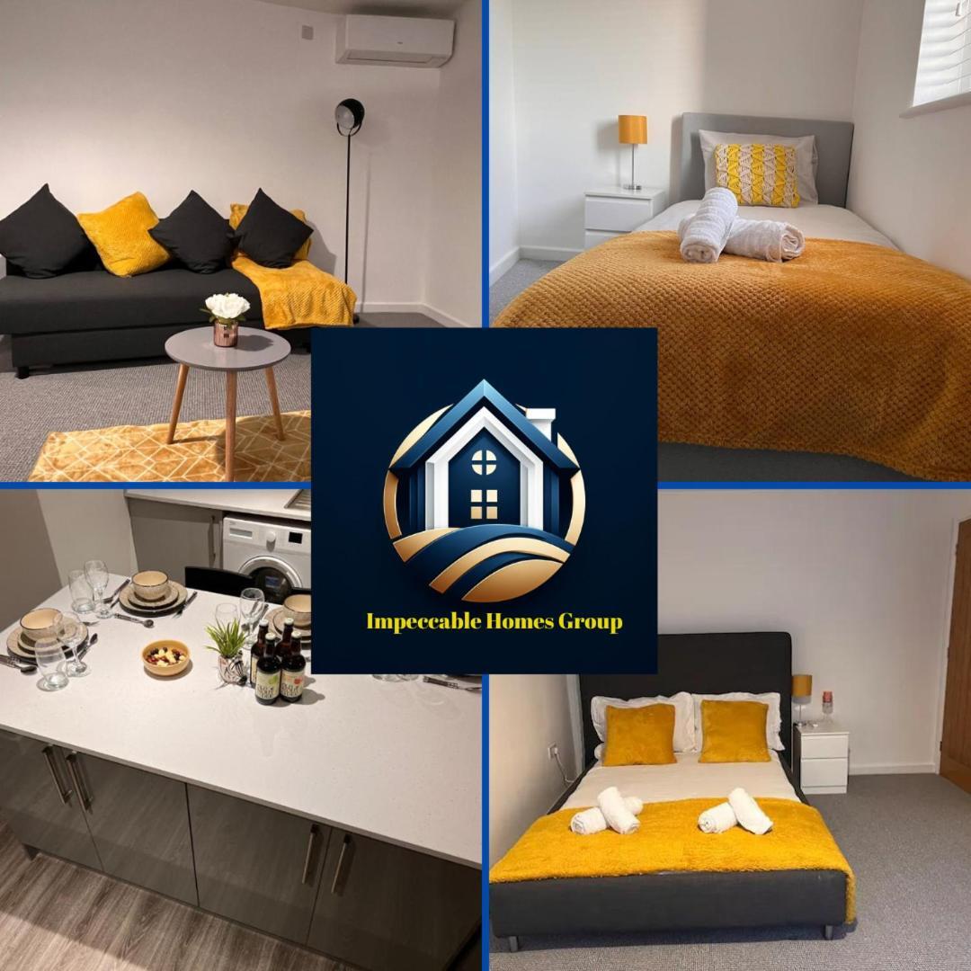 شقة Superb Modern Flat In Northampton, Parking &Ev المظهر الخارجي الصورة